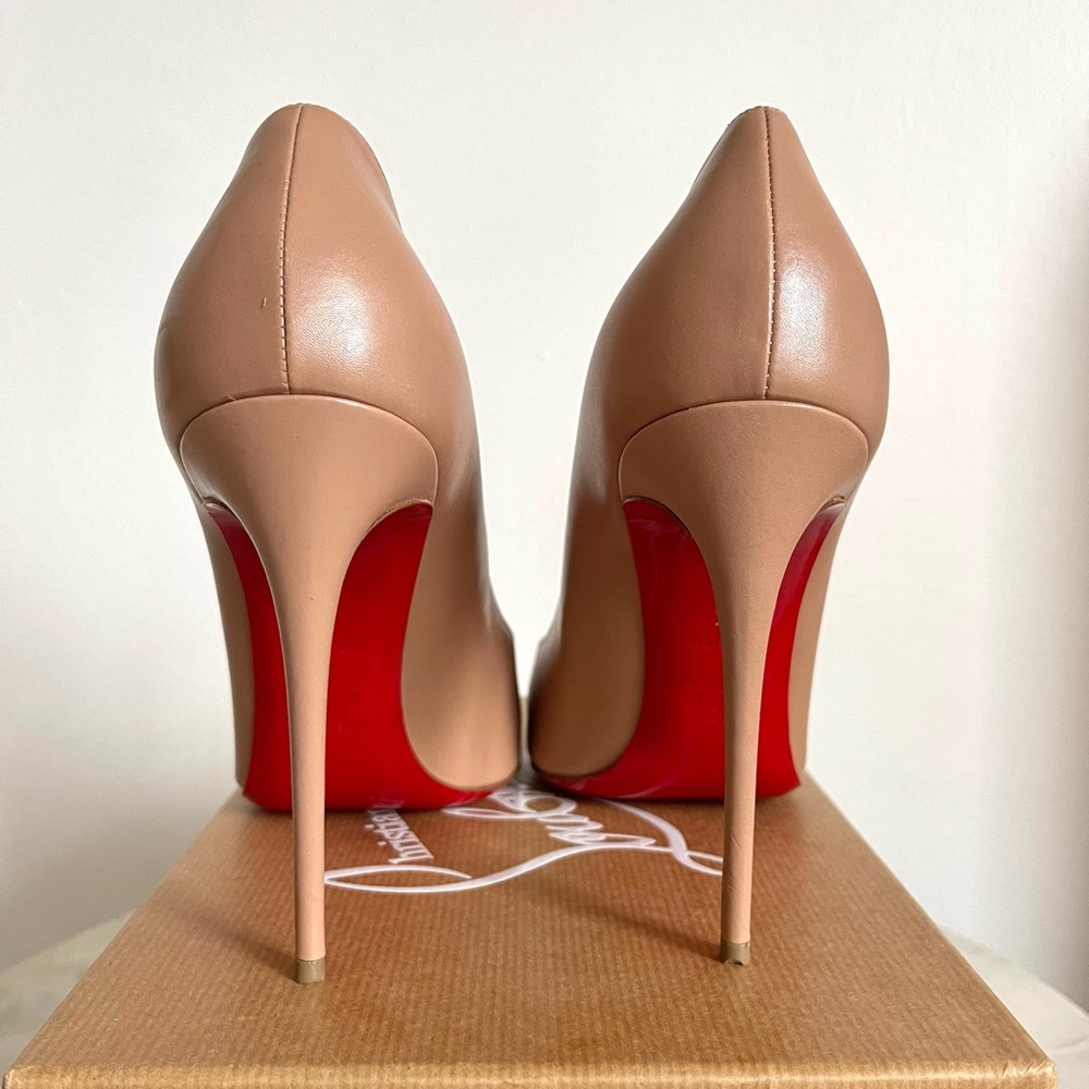 Christian Louboutin Ticopump 100, PK1A Nude, 42